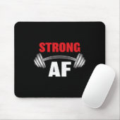 Sterk en grappig fitness en workout muismat (Met muis)