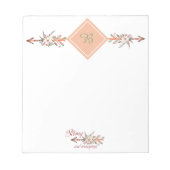 Sterk en moedig notitieblok (Voorkant)