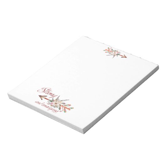 Sterk en moedig notitieblok (Linkerzijde)