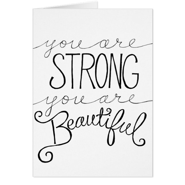 sterk en mooi (Voorkant)