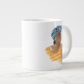 Sterk en mooi grote koffiekop (Voorkant rechts)