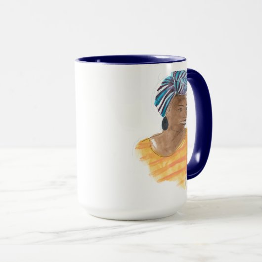 Sterk en mooi mok (Voorkant rechts)