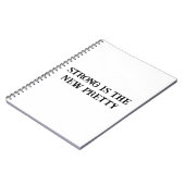Sterk en mooi Notitieboek voor vrouwen (Linkerzijde)