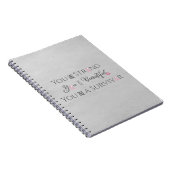 Sterk en mooi | Overlevende borstkanker Notitieboek (Rechterzijde)