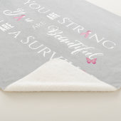 Sterk en mooi | Overlevende borstkanker Sherpa Deken (3/4)