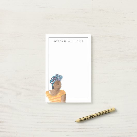 Sterk en mooi post-it® notes (Op bureau)