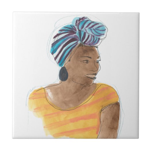 Sterk en mooi tegeltje (Voorkant)