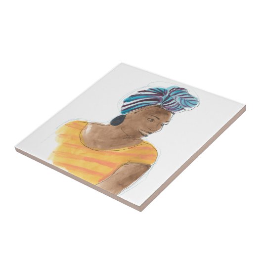 Sterk en mooi tegeltje (Zijkant)