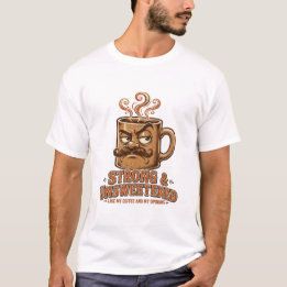 Sterk en ongesuikerd Halloween T-shirt