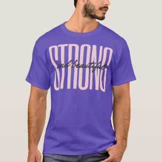 Sterk en prachtig design t-shirt