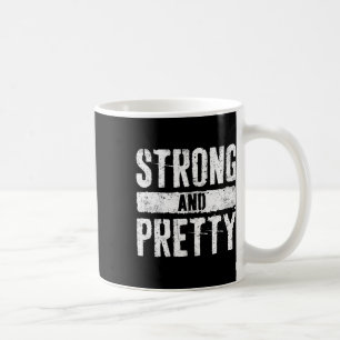 Sterk en Shirt Mannen Vrouwen Strongman Gym Wo Koffiemok
