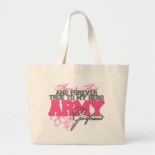 Sterk en Sweet Grote Tote Bag (Voorkant)