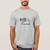 Sterk en Trots Eagle! T-shirt (Voorkant)
