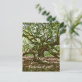 Sterk en vaag denken aan je Briefkaart (Staand voorkant)