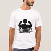 Sterk - Fitness T-shirt (Voorkant)