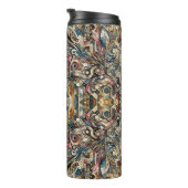 Sterk gedecoreerde tuimelaar thermosbeker (Geroteerd rechts)