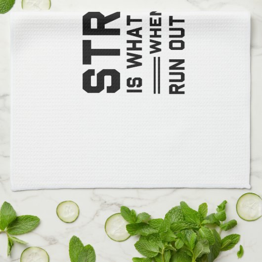 Sterk gedefinieerd theedoek (Gevouwen)