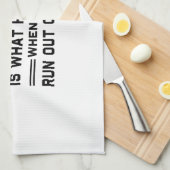 Sterk gedefinieerd theedoek (Quarter Fold)