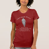 Sterk gehoorzame Lipan Apache Vrouwen T-shirt-Vivi T-shirt (Voorkant)