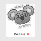 Sterk gelafeerd sticker (Vel)