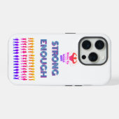 STERK GENOEG iPhone HOESJE (Achterkant horizontaal)