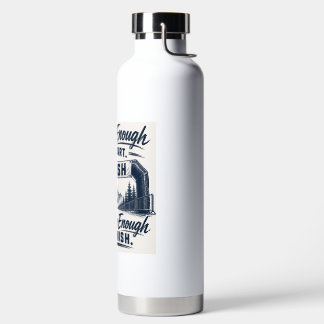 Sterk genoeg om te starten, koppig genoeg om af te waterfles