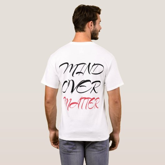 Sterk Genoeg Om Uit Te Dagen - Motiverende Calligr T-shirt (Achterkant volledig)