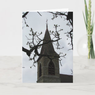 “Sterk groeien bij Holy Cross” condoleancekaart #2 Kaart
