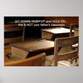 STERK, HOOG OP EN HOUD OP.... POSTER (Voorkant)