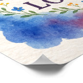 Sterk in de Christelijke kunst Poster (Hoek)