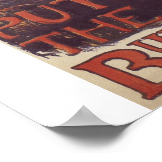 Sterk in het laatste Poster van de klap_Propaganda (Hoek)