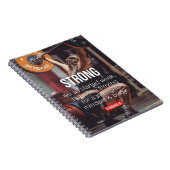 STERK, Inspirerend woorden voor het gewicht van vr Notitieboek (Rechterzijde)