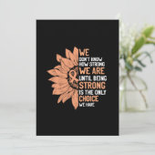 Sterk is de enige keuze voor baarmoederhalskanker save the date (Staand voorkant)