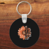 Sterk is de enige keuze voor baarmoederhalskanker sleutelhanger (Voorkant)