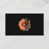 Sterk is de enige keuze voor baarmoederhalskanker visitekaartje (Voorkant)