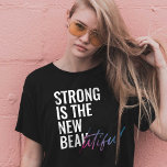 Sterk is de nieuwe mooie mama feminist t-shirt<br><div class="desc">Sterk zijn betekent niet alleen dat we er fysiek sterk uitzien, maar ook mentaal sterk uitzien. Dit Sterke is het Nieuwe Prachtige design is het ideale geschenk voor iedereen die in hun leven moeilijkheden ondervindt. Het kan ook worden gegeven als een kerstcadeau voor vrienden van meisjes, moeder, alleenstaande moeder of...</div>