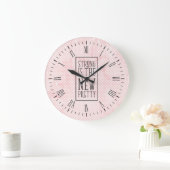 Sterk is de Nieuwe Mooie Wandklok (Huis)
