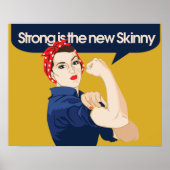 Sterk is de nieuwe Skinny Poster (Voorkant)