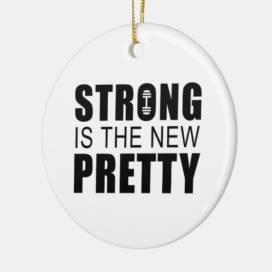 Sterk is het nieuwe  keramisch ornament (Links)