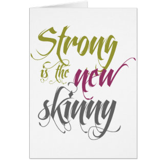 Sterk is het Nieuwe Skinny - Manuscript