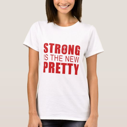 Sterk is het nieuwe t-shirt (Voorkant)