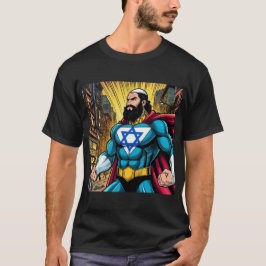 Sterk joods man - Superheld Israel strijder T-shirt