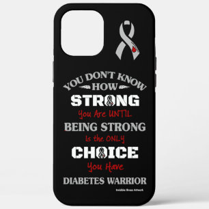 Sterk/keuze 2...Diabetes Case-Mate iPhone Case
