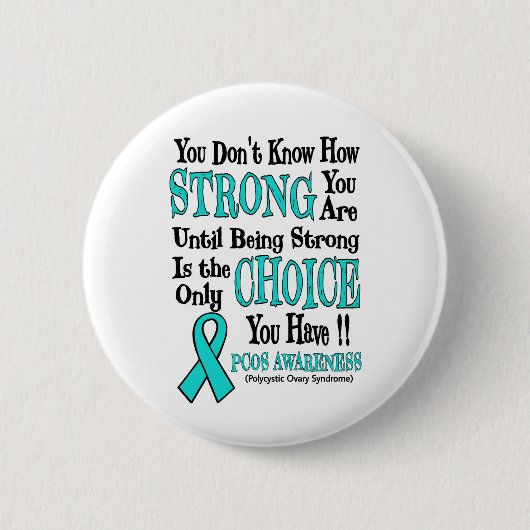 Sterk/keuze...PCOS Ronde Button 5,7 Cm (Voorkant)