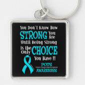 Sterk/Keuze...POTS Sleutelhanger (Voorkant)