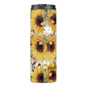 Sterk kruis (Spreuken 31:25) Thermosbeker (Achterkant)