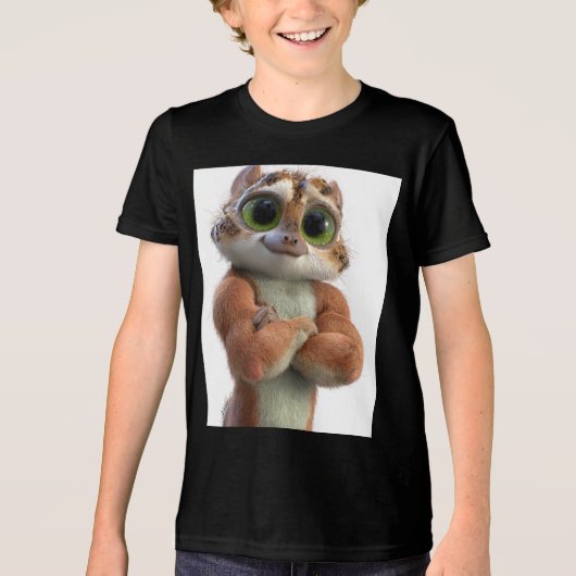 Sterk Lijkt Zo Tri-Blend Shirt (Voorkant)