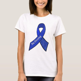 Sterk lintje voor ME/CFS Warrior Blue Awareness T-shirt