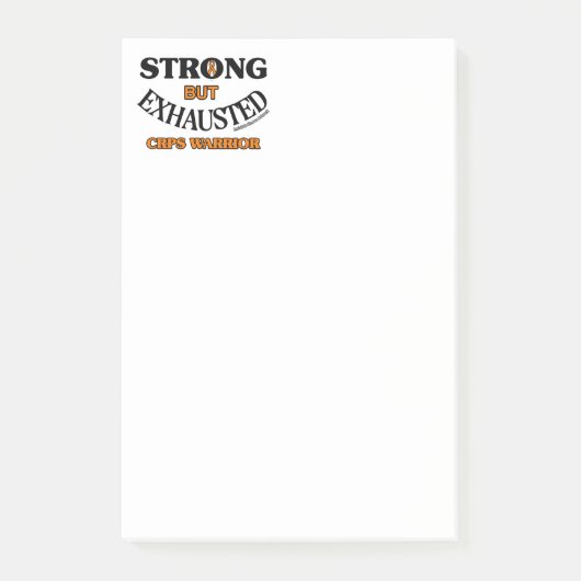 STERK MAAR UITGEHAALD...KORTEN POST-IT® NOTES (Voorkant)