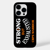 STERK maar uitgeput...CRPS Case-Mate iPhone Case (Achterkant)